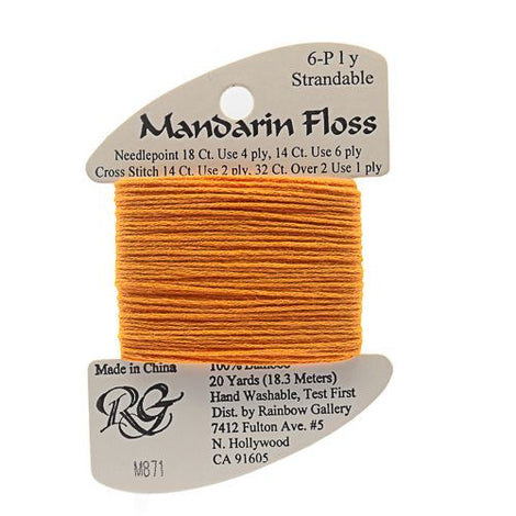 RBGL - Mandarin Floss - M-0871 - Bright Orange