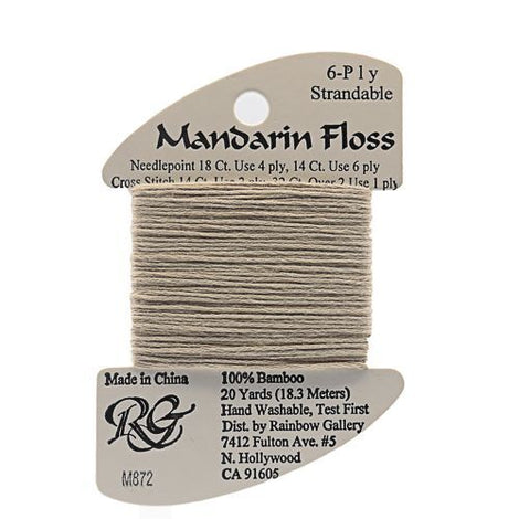 RBGL - Mandarin Floss - M-0872 - Dark Ecru