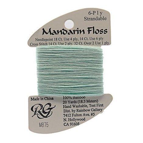 RBGL - Mandarin Floss - M-0875 - Light Seafoam