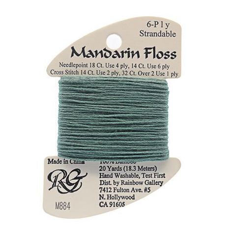 RBGL - Mandarin Floss - M-0884 - Medium Sage