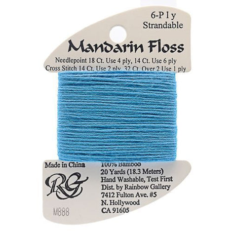 RBGL - Mandarin Floss - M-0888 - Light Electric Blue