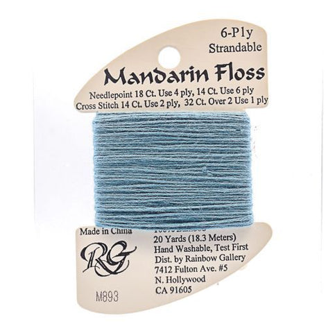 RBGL - Mandarin Floss - M-0893 - Teal