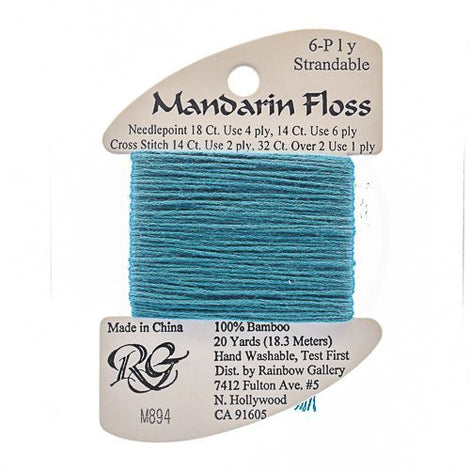 RBGL - Mandarin Floss - M-0894 - Dark Teal