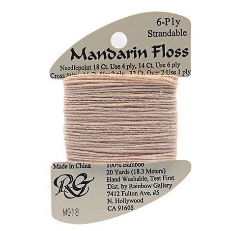 RBGL - Mandarin Floss - M-0918 - Powder Bronze