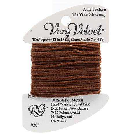 RBGL - Very Velvet - V-0207 - Warm Brown