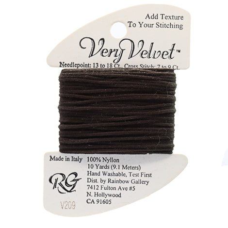 RBGL - Very Velvet - V-0209 - Midnight Brown