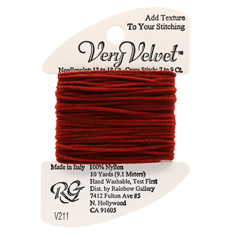 RBGL - Very Velvet - V-0211 - Brick Red