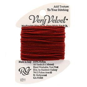 RBGL - Very Velvet - V-0211 - Brick Red
