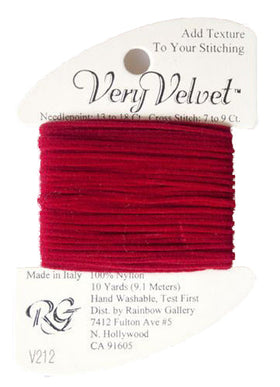 RBGL - Very Velvet - V-0212 - Cherry Red