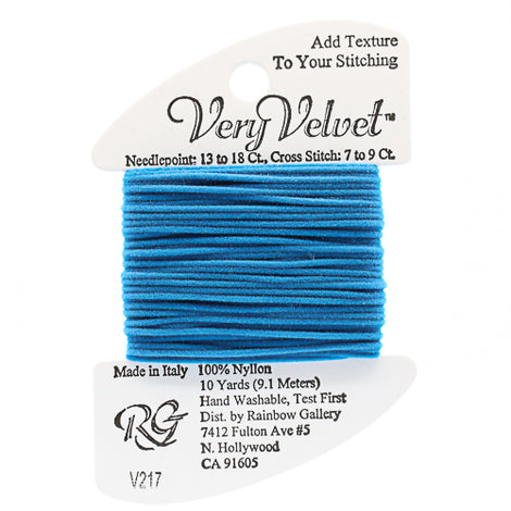 RBGL - Very Velvet - V-0217 - Peacock Blue