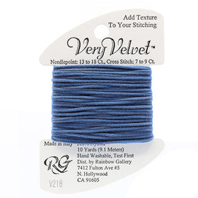 RBGL - Very Velvet - V-0218 - Antique Blue