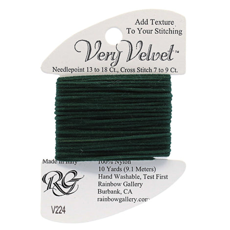 RBGL - Very Velvet - V-0224 - Midnight Green