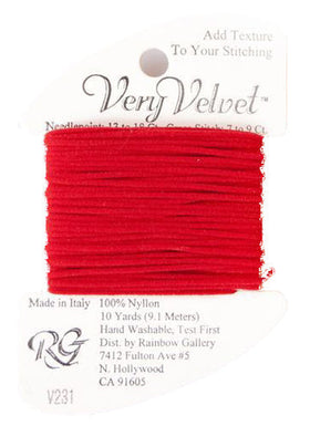 RBGL - Very Velvet - V-0231 - Christmas Red