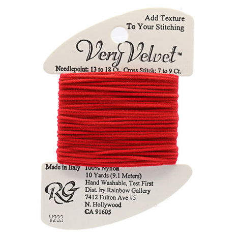 RBGL - Very Velvet - V-0233 - Geranium