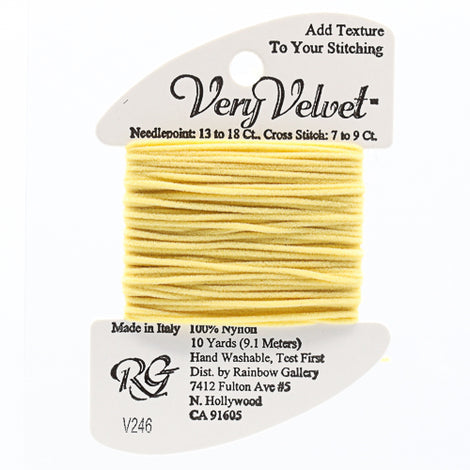 RBGL - Very Velvet - V-0246 - Medium Yellow