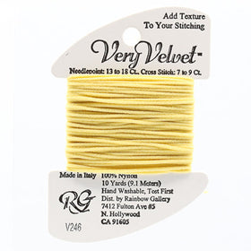 RBGL - Very Velvet - V-0246 - Medium Yellow