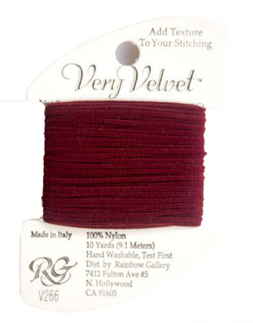 RBGL - Very Velvet - V-0255 - Dark Red