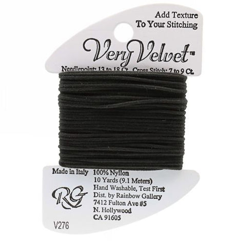 RBGL - Very Velvet - V-0276 - Charcoal