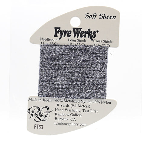 RBGL - Fyre Werks - Soft Sheen - FT-0063 - Vintage Silver