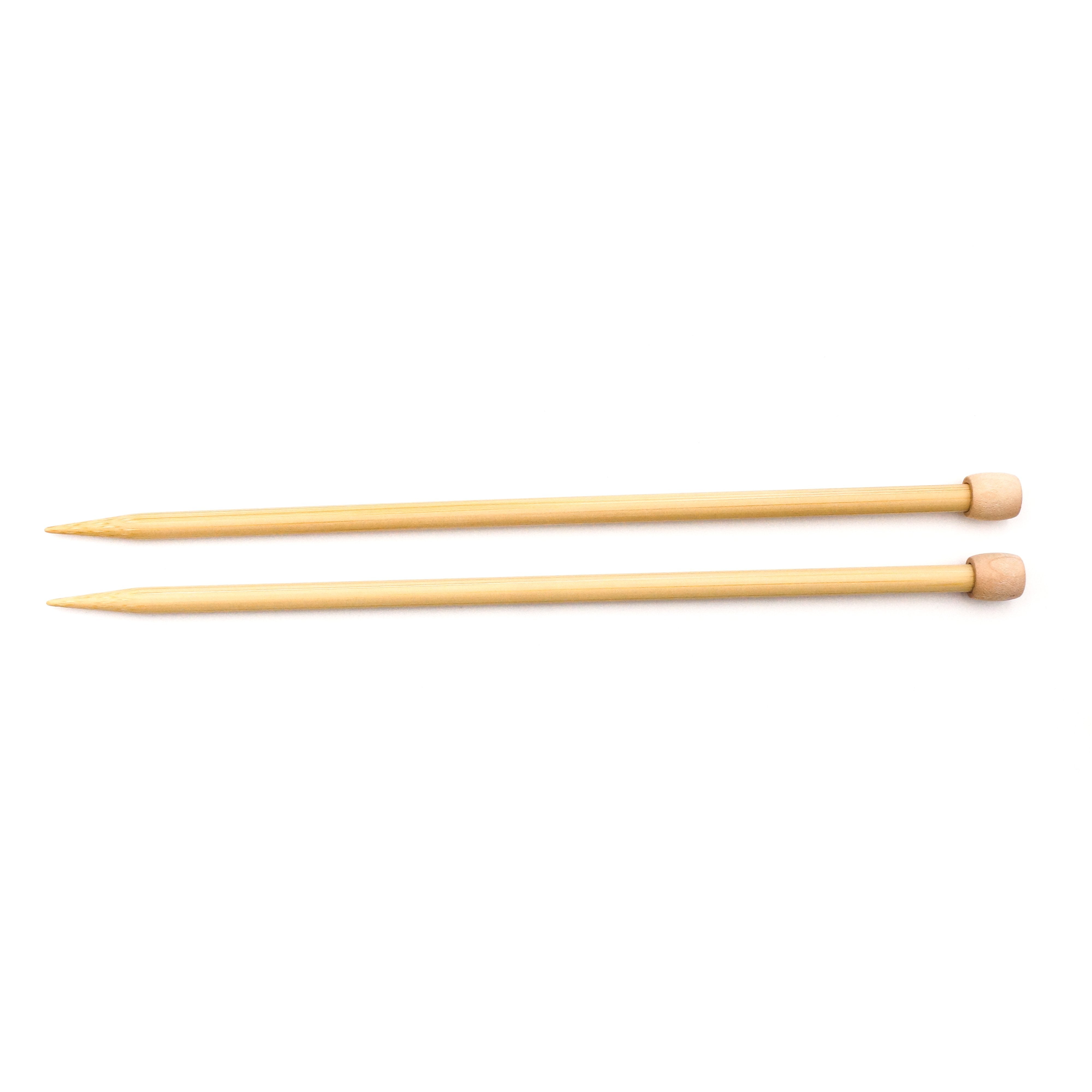 CLV - Takumi Bamboo Knitting Needles Single Pointed (9") No. 10.5