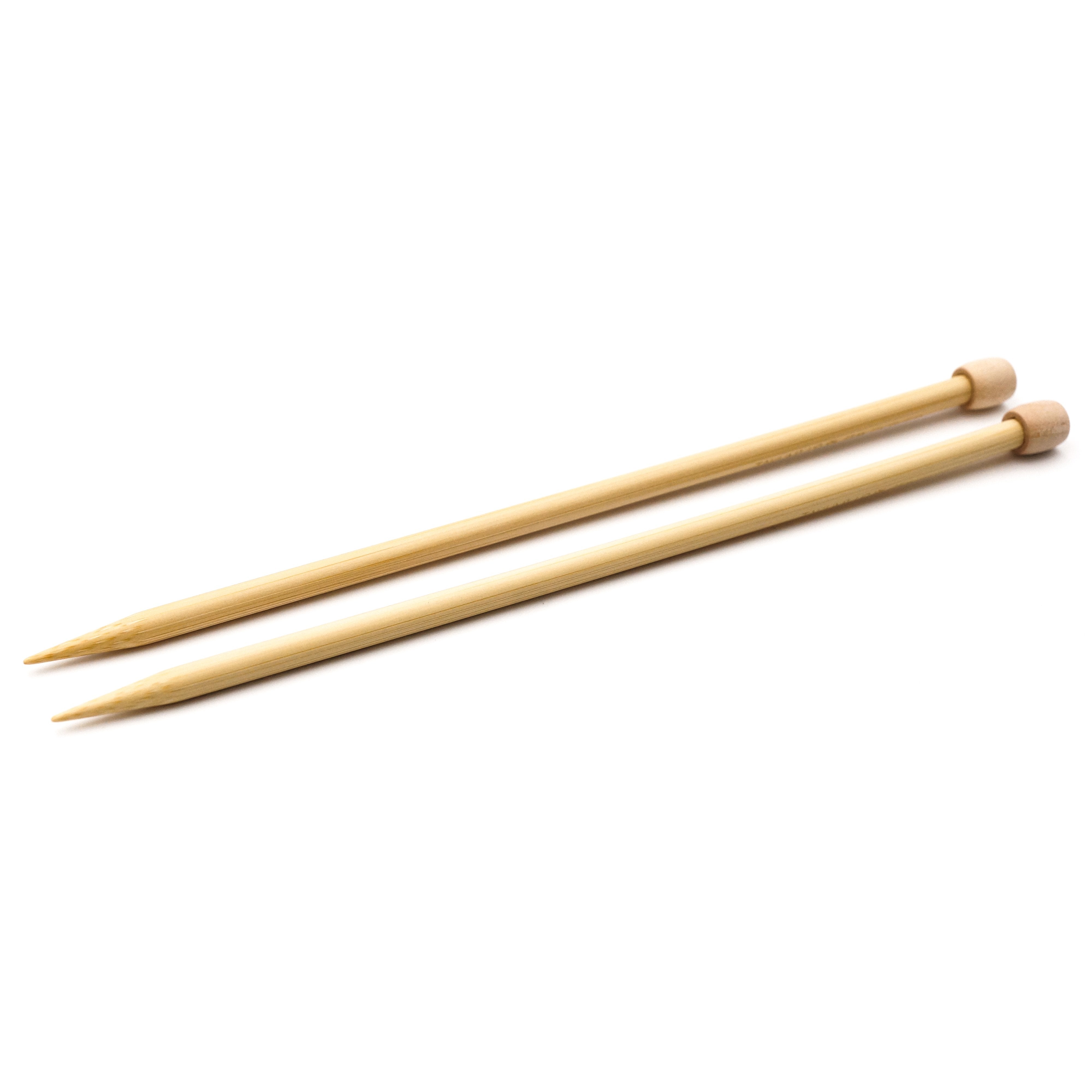 CLV - Takumi Bamboo Knitting Needles Single Pointed (9") No. 10.5 - 0