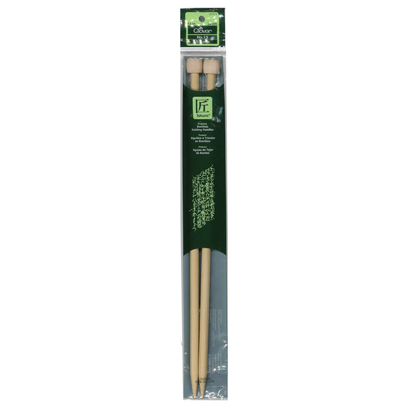 CLV - Takumi Bamboo Knitting Needles Single Pointed (14") No. 13