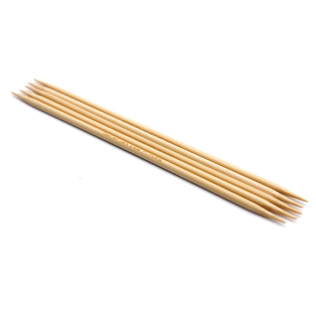 CLV - Takumi Bamboo Knitting Needles Double Pointed (7") No. 5