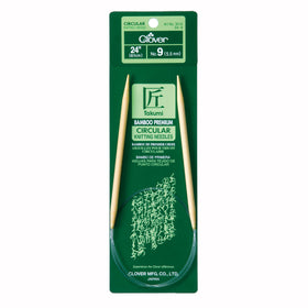 xxx-clv - Takumi Bamboo Knitting Needles Circular 24" No. 9 (5.50mm)