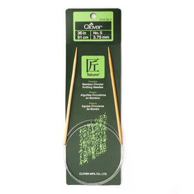 xxx-clv - Takumi Bamboo Knitting Needles Circular 36" No. 5 (3.75mm)