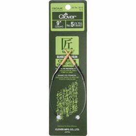 xxx-clv - Takumi Bamboo Knitting Needles Circular 9" No. 5 (3.75mm)