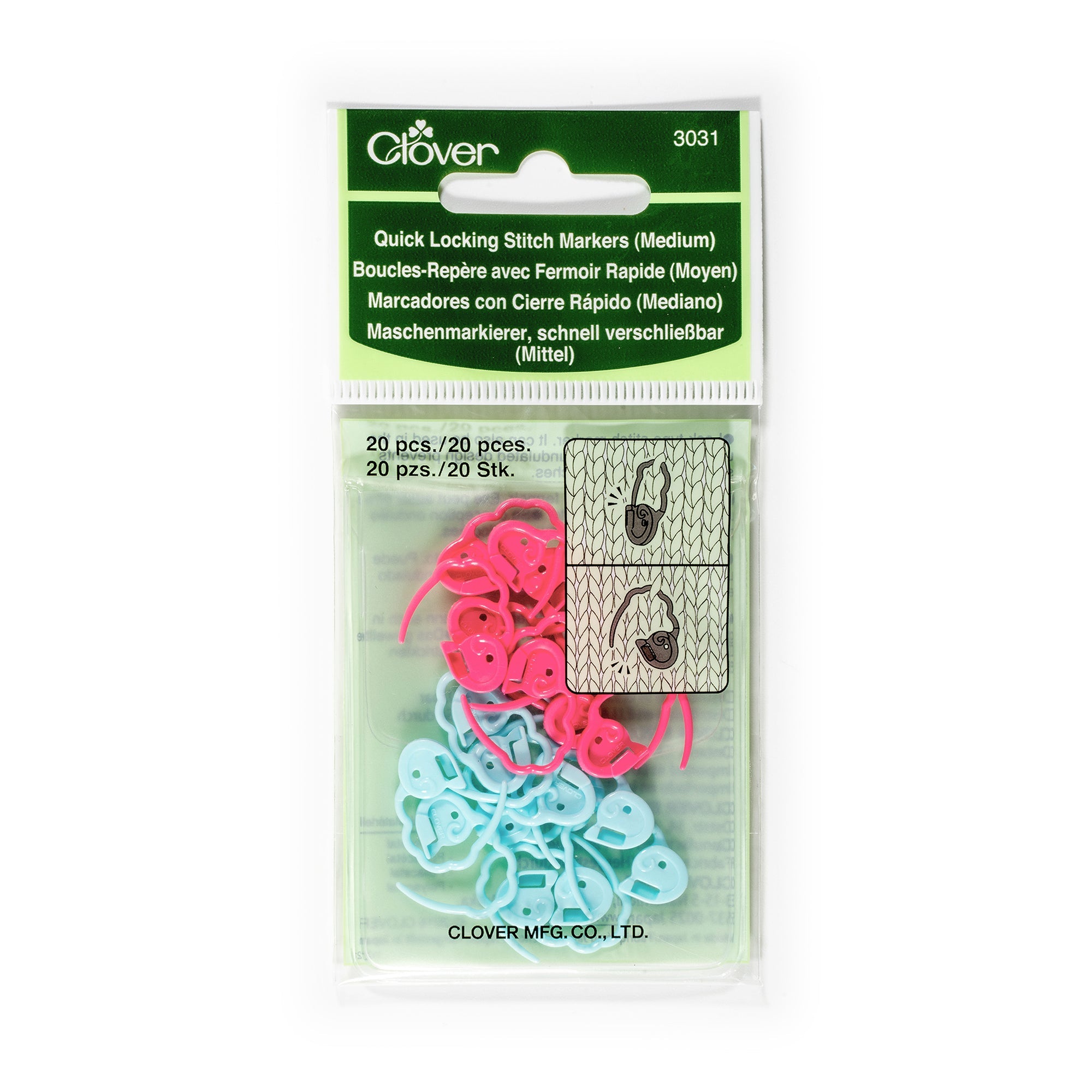 CLV - Quick Locking Stitch Markers (Medium)