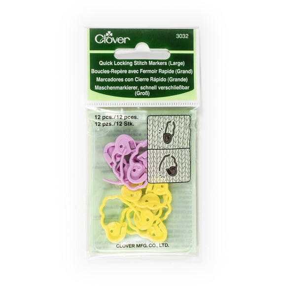 CLV - Quick Locking Stitch Markers (Large)