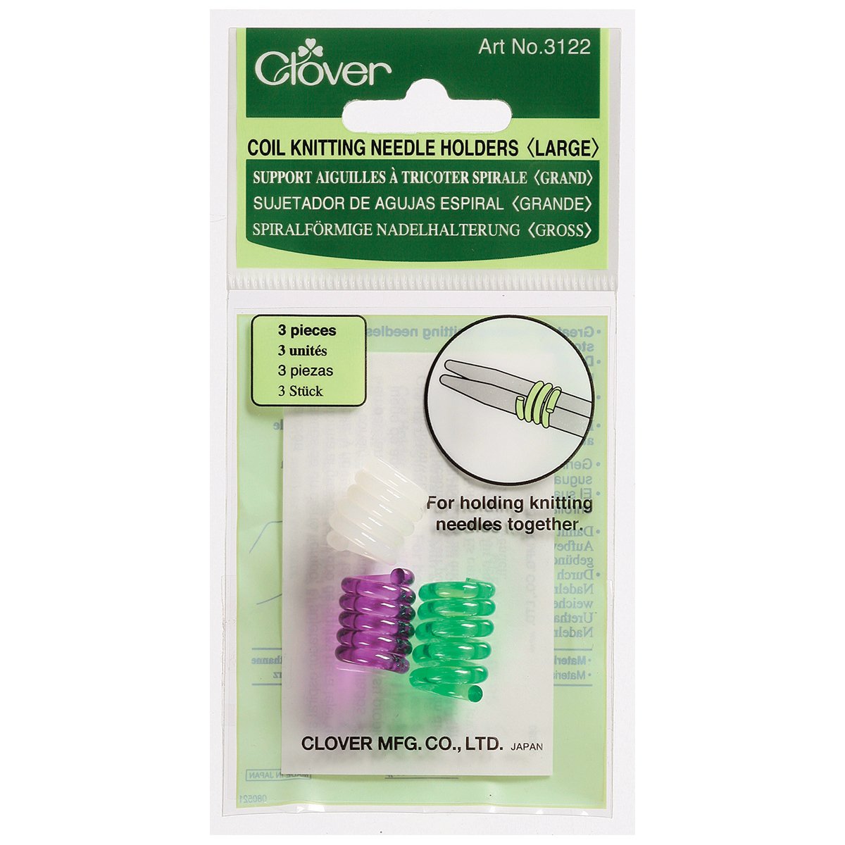 CLV - Coil Knitting Needle Holder (Large)