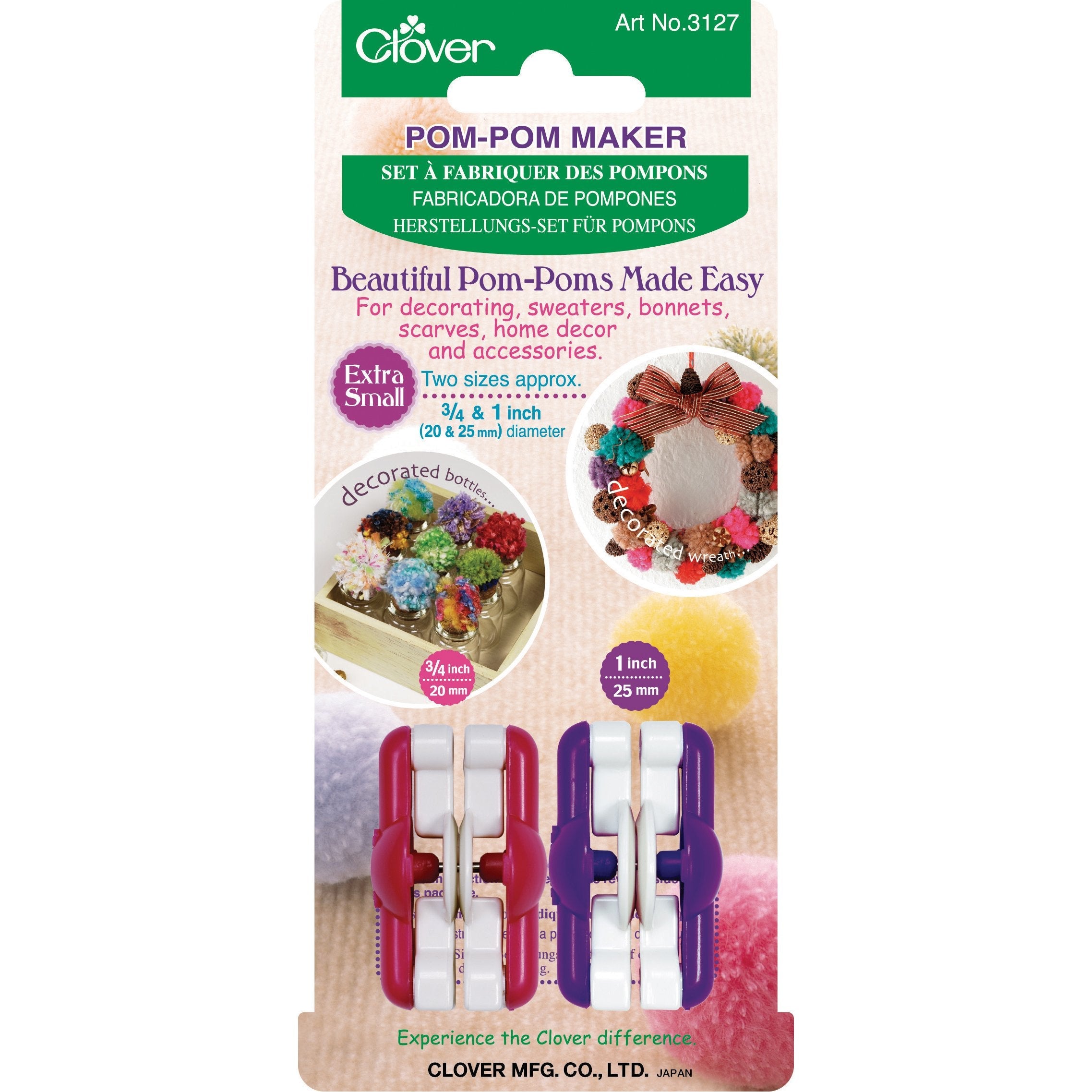 CLV - Pom-Pom Makers (Extra Small)