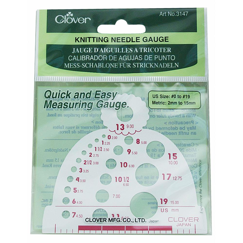CLV - Knitting Needle Gauge