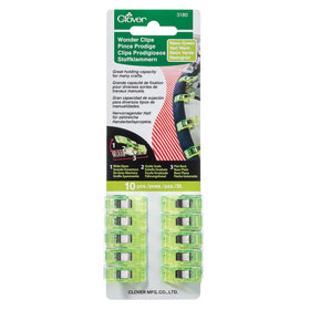 CLV - Wonder Clips Neon Green (10pcs.)