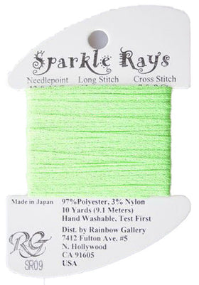 RBGL - Sparkle Rays - SR-0009 - Apple Green