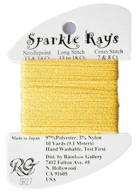 RBGL - Sparkle Rays - SR-0027 - Bright Yellow