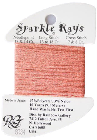 RBGL - Sparkle Rays - SR-0034 - Dark Peach
