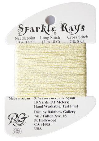 RBGL - Sparkle Rays - SR-0050 - Pale Yellow