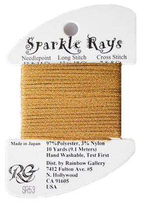 RBGL - Sparkle Rays - SR-0053 - Dark Marigold