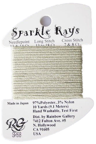 RBGL - Sparkle Rays - SR-0068 - Light Sage Green