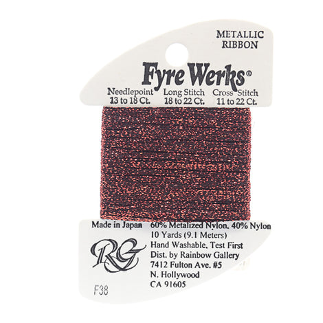 RBGL - Fyre Werks - F-0038 - New Red
