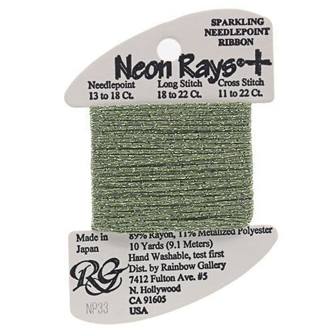 RBGL - Neon Rays - Plus - NP-0033 - Loden Green