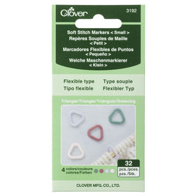 CLV - Soft Stitch Markers (Triangle) Small