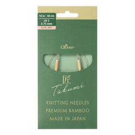 CLV - PRO "Takumi" Circular Knitting Needle 16in. No. 5 (3.75mm)