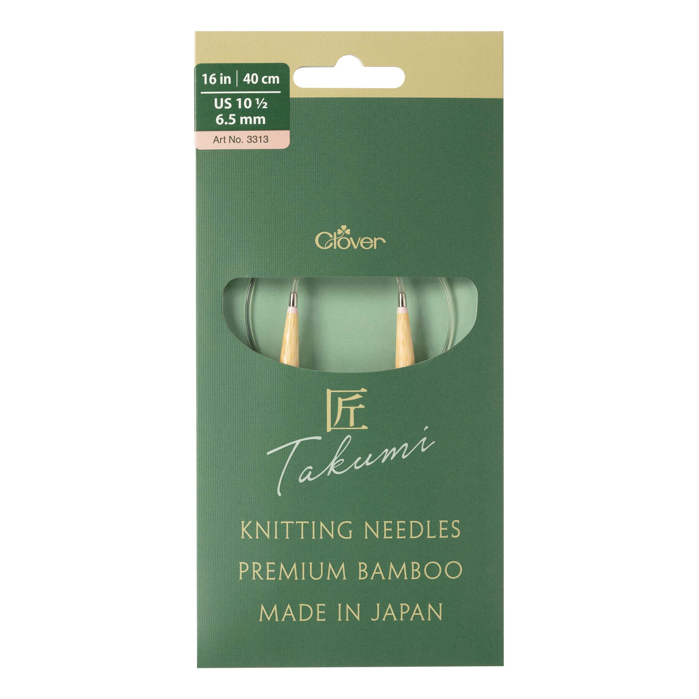 CLV - PRO "Takumi" Circular Knitting Needle 16in. No. 10.5 (6.5mm)