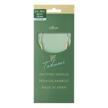 CLV - PRO "Takumi" Circular Knitting Needle 24in. No. 2.5 (3.0mm)