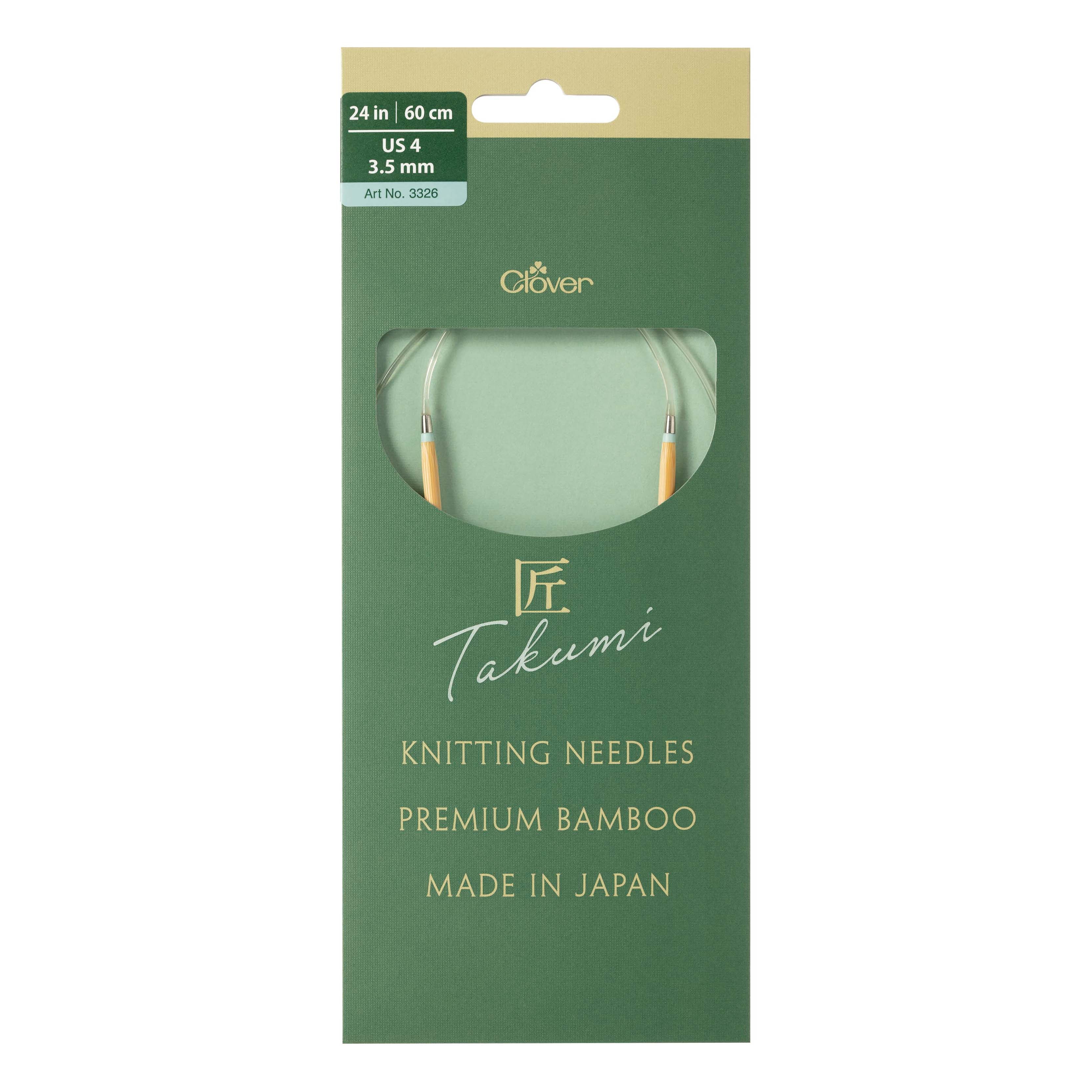 CLV - PRO "Takumi" Circular Knitting Needle 24in. No.4 (3.5mm)