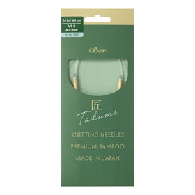 CLV - PRO "Takumi" Circular Knitting Needle 24in. No.6 (4.0mm)
